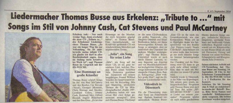 Presse Musiker 2014